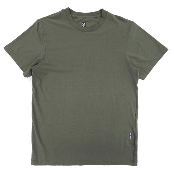 NEW ASRV DSG-0923 Supima Essential Tee Olive Short Sleeve Athleisure Essentials - Picture 1 of 10